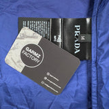 Prada - Re-Nylon Monochrome Zip Overshirt Blue