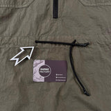 Stone Island - 1/2 Zip Popover Smock Khaki