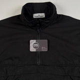 Stone Island - 1/4 Zip Pop Ripstop Smock Black