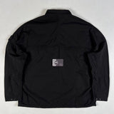 Stone Island - 1/4 Zip Pop Ripstop Smock Black