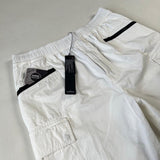 Stone Island - Bermuda Cargo Shorts Type CO White