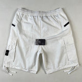 Stone Island - Bermuda Cargo Shorts Type CO White