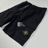 Stone Island - Bermuda Comfort Cargo Shorts Black