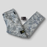 Stone Island - Big Loom Camo Trousers Sky Blue