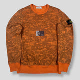 Stone Island - Camo Crewneck Sweatshirt Orange