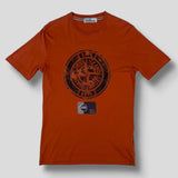 Stone Island - Camo Print T-Shirt Orange