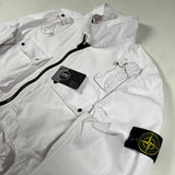 Stone Island - Canvas Placcato Pocket Jacket White