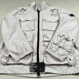 Stone Island - Canvas Placcato Pocket Jacket White