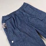 Stone Island - Chambray Canvas Bermuda Shorts Type CO Blue