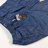 Stone Island - Chambray Canvas Bermuda Shorts Type CO Blue