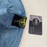 Stone Island - Compass Badge Denim Shirt Blue