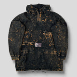 Stone Island - Cotton Ripstop Off-Dye OVD Smock Black/Orange
