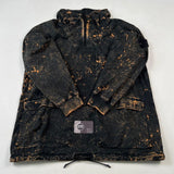 Stone Island - Cotton Ripstop Off-Dye OVD Smock Black/Orange