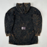 Stone Island - Cotton Ripstop Off-Dye OVD Smock Black/Orange