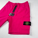 Stone Island - Cotton Sweatshorts Pink