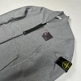 Stone Island - Crewneck Zip Sweatshirt Grey