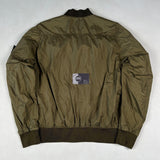 Stone Island - crinkle reps bomber jacket green