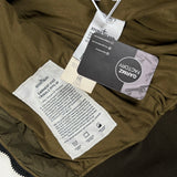 Stone Island - crinkle reps bomber jacket green