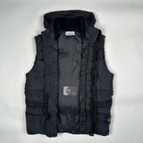 Stone Island - Crinkle Reps Down Gilet Black