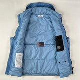 Stone Island - Crinkle Reps Down Gilet Blue