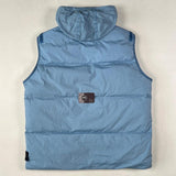 Stone Island - Crinkle Reps Down Gilet Blue