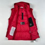 Stone Island - Crinkle Reps Down Gilet Red