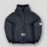 Stone Island - Crinkle Reps NY Hooded Jacket Black