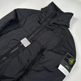 Stone Island - Crinkle Reps NY Hooded Jacket Black