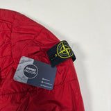 Stone Island - Crinkle Reps NY Lined Overshirt Red