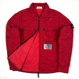 Stone Island - Crinkle Reps NY Lined Overshirt Red