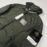 Stone Island - Crinkle Reps Ny Primaloft Hooded Jacket Green