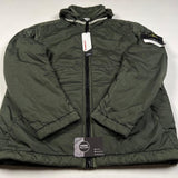 Stone Island - Crinkle Reps Ny Primaloft Hooded Jacket Green