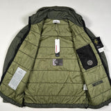Stone Island - Crinkle Reps Ny Primaloft Hooded Jacket Green