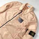 Stone Island - Crinkle Reps Nylon Zip Overshirt Peach