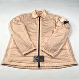 Stone Island - Crinkle Reps Nylon Zip Overshirt Peach