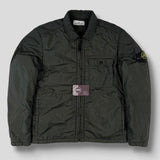 Stone Island - Crinkle Reps Padded Overshirt Green
