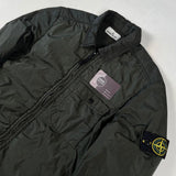 Stone Island - Crinkle Reps Padded Overshirt Green