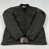 Stone Island - Crinkle Reps Padded Overshirt Green