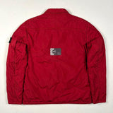Stone Island - Crinkle Reps Padded Overshirt Red