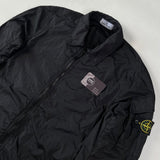 Stone Island - Crinkle Reps Zip Overshirt Black