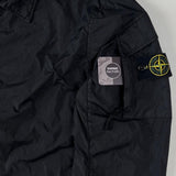 Stone Island - Crinkle Reps Zip Overshirt Black