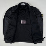 Stone Island - Crinkle Reps Zip Overshirt Black