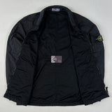 Stone Island - Crinkle Reps Zip Overshirt Black