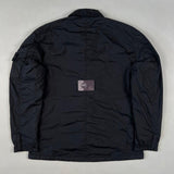 Stone Island - Crinkle Reps Zip Overshirt Black