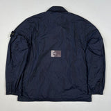 Stone Island - Crinkle Reps Zip Overshirt Navy