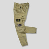 Stone Island - Cuffed Cargo Trousers Beige