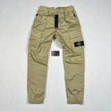 Stone Island - Cuffed Cargo Trousers Beige