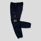 Stone Island - Cuffed Cargo Trousers Navy