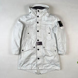 Stone Island - David TC Parka Jacket White/Grey