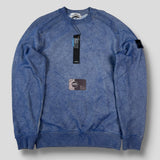 Stone Island - Dust Colour Finish Sweatshirt Blue